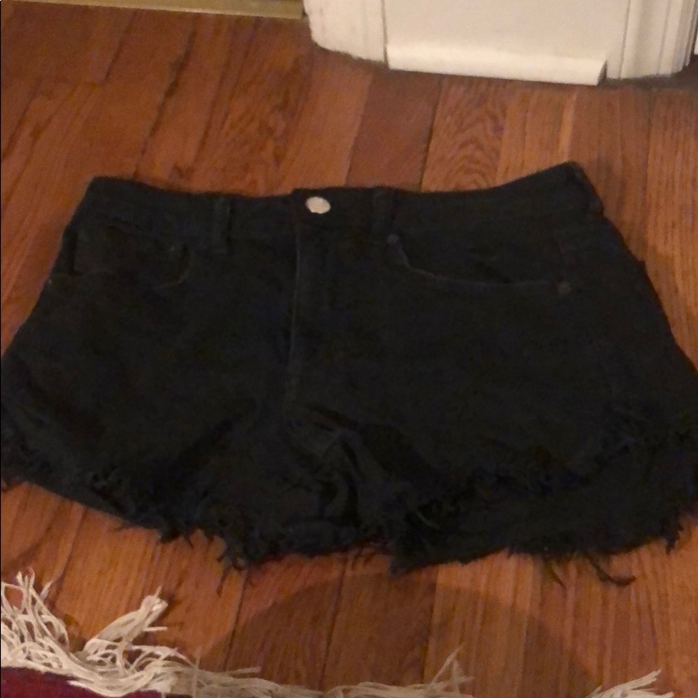 American eagle high waisted Jean shorts